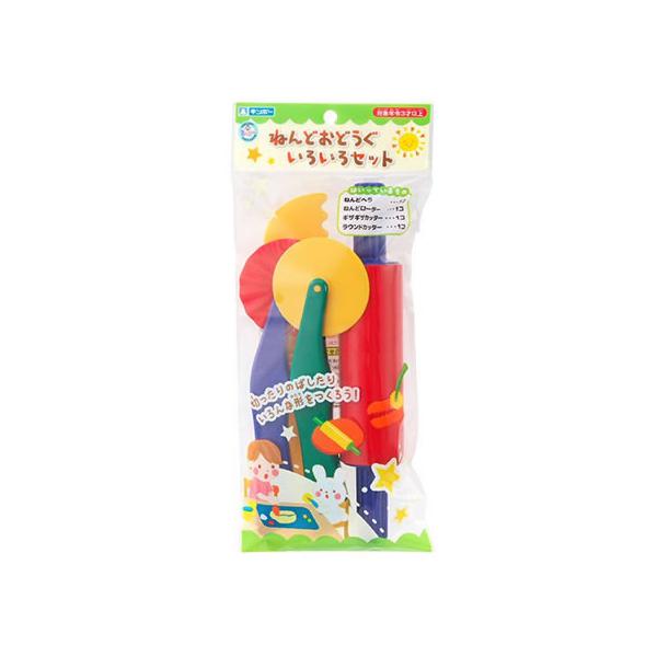 他サイト： 【お取り寄せ】銀鳥 ねんどおどうぐいろいろセット 462-320 ねんど 図画 工作 教材 学童の商品画像