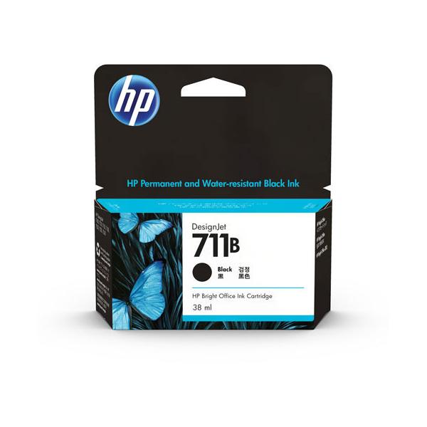 HP インクカートリッジ ブラック 38ml HP711B(3WX00A) ヒューレット