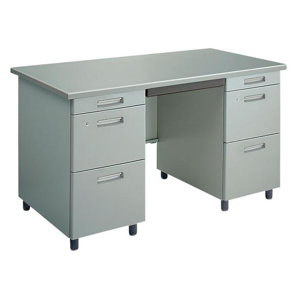 【送料込み】KOKUYOスチール事務机　両袖　幅160cm KOKUYO 【メーカー直送】コクヨ 事務用SR型 両袖机 W1370×D635×H740