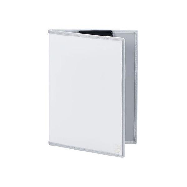 他サイト： キングジム オールインクリップボード(カバー付)A4 短辺とじ 白 短辺とじ 縦タイプバインダー クリップボード 用箋挟 ファイルの商品画像
