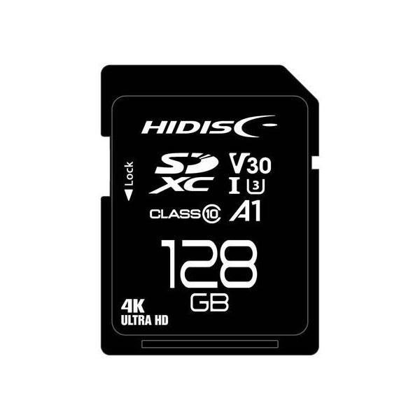 HIDISC SDXCJ[h 128GB Class3 HDSDX128GCL10V3 rc rcgb[J[h [J[h L^fBA Ɠd