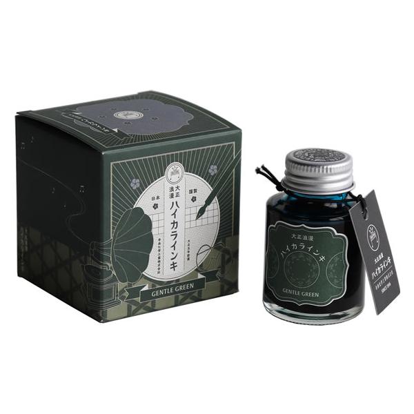 寺西化学 大正浪漫ハイカラインキ ジェントルグリーン TRH-40ML-T62