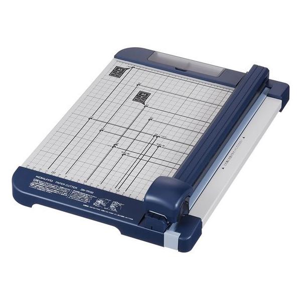 【仕様】●サイズ：Ａ４●外寸法：幅２８２×奥行４０２×高さ７５ｍｍ●重量：１．３ｋｇ●裁断幅：３１０ｍｍ●最大メモリ（横幅）：２４５ｍｍ●替刃：丸刃／ＤＮ−Ｔ７００Ａ、ミシン目刃／ＤＮ−Ｔ７００Ｂ（別売）、刃受け／ＤＮ−７００ＣＮ●裁断能力...