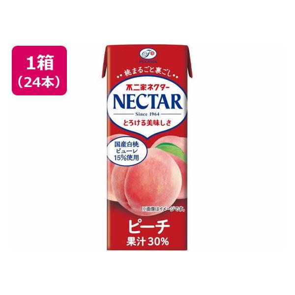 他サイト： 不二家 不二家ネクターピーチ 200ml×24本 パック 果実飲料 ジュース 飲料の商品画像