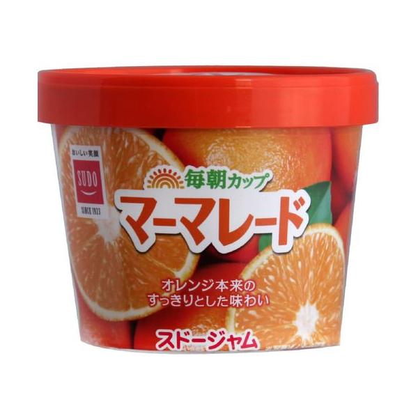 【商品説明】紙カップタイプのちょっと使いに便利なジャムです。　朝食やおやつの時間、お菓子作りなどでも活躍いたします。　安価なタイプですが、マーマレードの果皮が残っており食感も楽しんでいただけます。　パンやヨーグルトはもちろん、ラッシーやアイ...