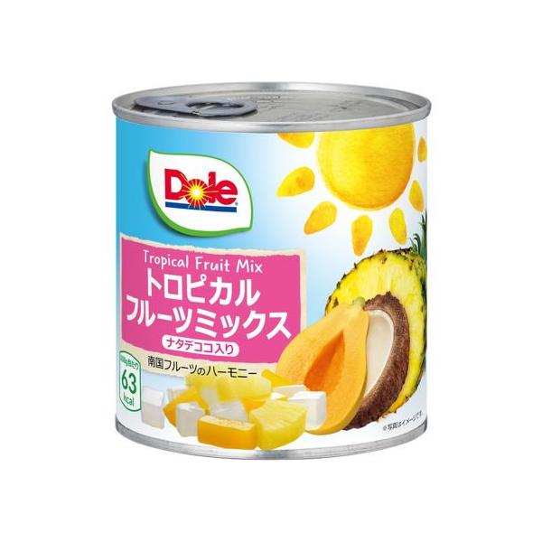 他サイト： ドール トロピカルフルーツミックス ナタデココ入り 432g 缶詰 フルーツ デザート 食材 食品の商品画像