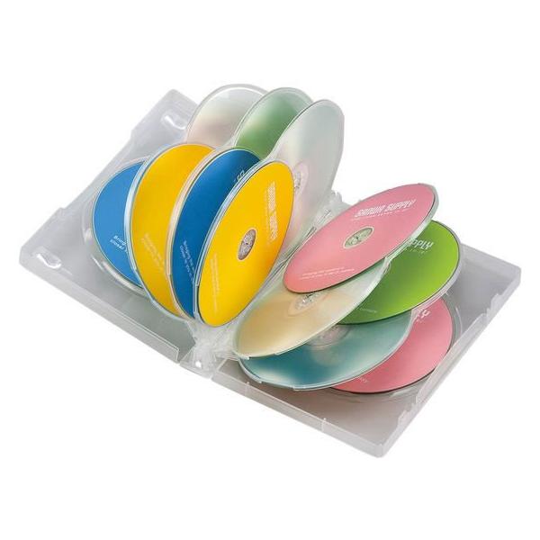 y񂹁zTTvC DVDg[P[X 12[ NA 3Zbg cucg[P[X fBAP[X L^fBA [J[h Ɠd