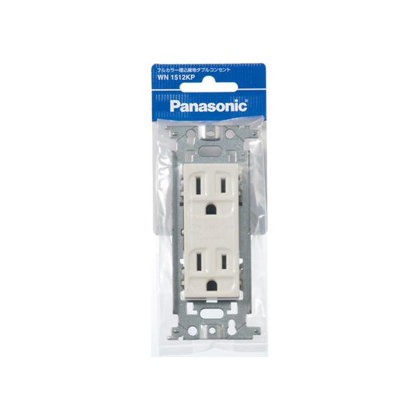 �y�����񂹁z�p�i�\�j�b�N �t���J���[�ڒn�_�u���R���Z���g WN1512KP �d�ݎ��� �z���p�[�c �d���^�b�v �Ɠd