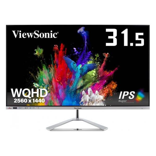 他サイト： 【お取り寄せ】ビューソニック 31.5型 IPS液晶ディスプレイ VX3276-2K-MHD-72の商品画像