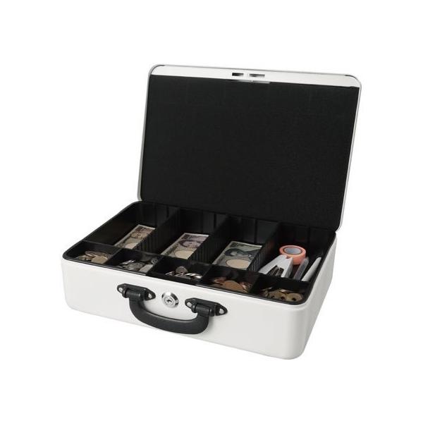 他サイト： カール事務器 手提げ金庫 そとレジ A4サイズ MR-2700の商品画像