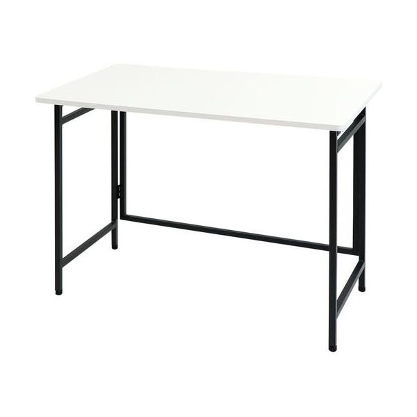 【仕様】●カラー：ホワイト●サイズ：幅１００×奥行６０×高さ７０ｃｍ●重量：本体重量／１２．５ｋｇ、梱包重量／１３．２ｋｇ●仕様：【天板】天板／メラミン樹脂化粧板、エッジ／ＰＶＣ、【脚】スチール（粉体塗装）・ＡＢＳ樹脂●注文単位：１台●保証...