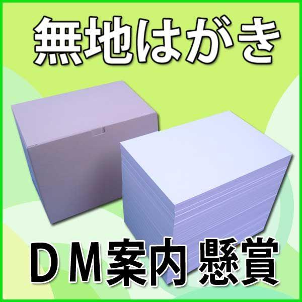 はがきサイズの無地用紙 【5000枚】 両面無地のハガキ 無地ハガキ