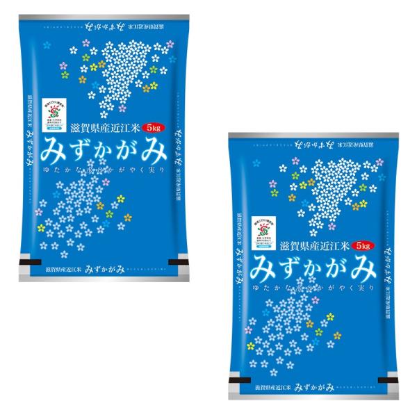 滋賀県産みずかがみ令和6年産白米10Kg 令和6年度産 減農薬 滋賀産 みずかがみ(10kg) - おいしいお米の