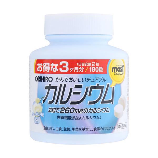オリヒロ Mostチュアブル カルシウム 180粒 ココカラファインネット 通販 Paypayモール