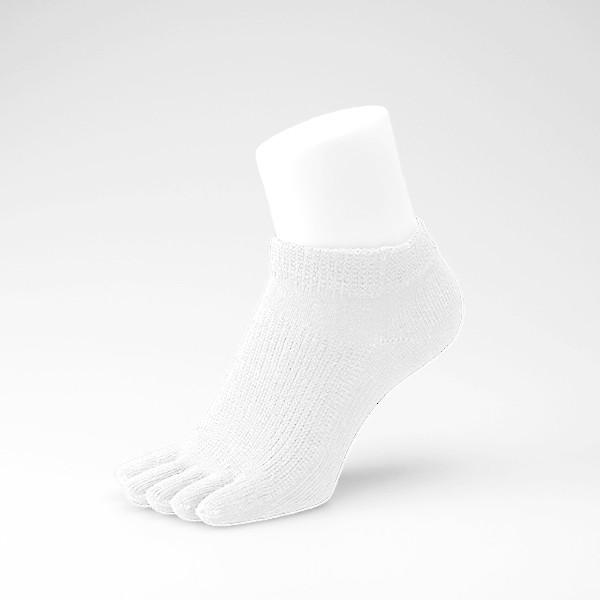 ゆびのばソックス　アンクル　ホワイト　M25.0～27.5センチ 5足 ゆびのばアンクル ホワイト Mサイズ 25.0-27.5cm お買い得2足