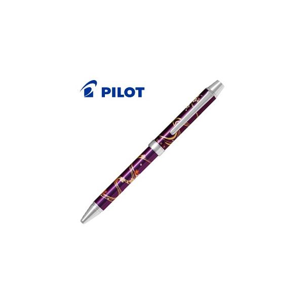 パイロット 2+1 雅絵巻 BTHM-3SR-RSV [流水桜：紫軸] (ボールペン