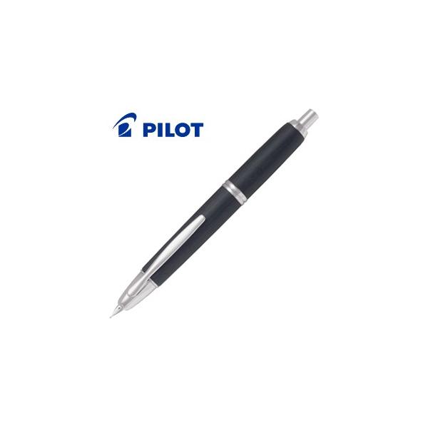 ほぼ未使用 パイロット キャップレス 木軸 ブラック M 新品)PILOT パイロット 万年筆 キャップレス 木軸 ブラック
