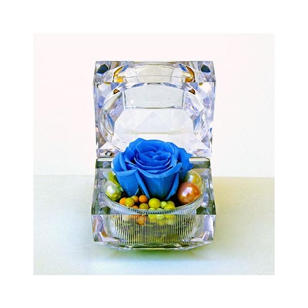 ◆花材・プリザーブドフラワー　　ローズ（ソーダブルー）・アーティフィシャルフラワー　　スターフラワースプレー（ホワイト）　　パルマベリーピック（ピーチ・イエロー・ホワイト）　　パールボール10　（ホワイト・ピンク）　　スパニッシュモス（グリ...