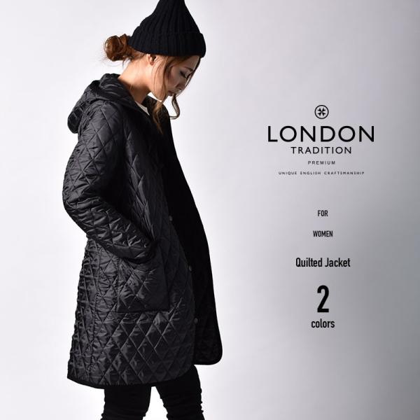 ロングコート フード付き キルティング コート レディース フーデッド キルティングジャケット ロンドントラディション London Tradition 英国製 Ldntdtn Wo003 Coco Lucia Yahoo 店 通販 Yahoo ショッピング