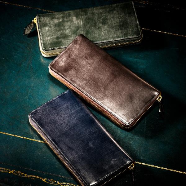 ブライドルレザー 長財布 ヌメ革 財布 メンズ 革財布 ラウンドジップ財布 ココマイスター 財布 高級財布 英国革 財布 経年変化 財布 日本製 財布 紳士用財布 本革 財布 大容量 財布 職人製 財布 ブラック財布 グリーン財布 ネイビー...