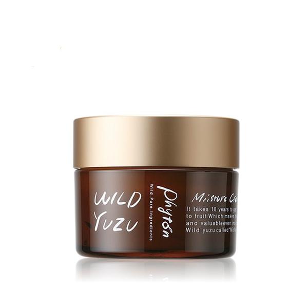 WILD YUZU（ワイルドゆず） ゆずモイスチャークリーム 50ml 柚子 ユズ 実生柚子 ビタミンP フルボ酸 天然成分 無添加 ゆらぎスタイル リメイク ピュトン