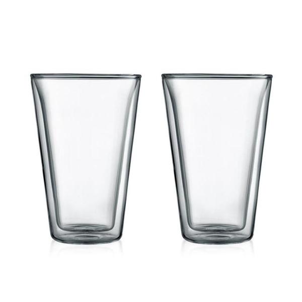 他サイト： bodum ボダム キャンティーン ペアダブルウォールグラス 400ml グラス2個セット 10110‐10  0.4L レンジ オーブ ン 食洗器 可能 グラス 1011010|||の商品画像
