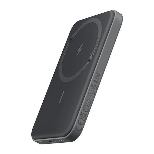 Anker 621 Magnetic Battery (MagGo) (マグネット式ワイヤレス充電対応 5000mAh コンパクト モバイルバッテリー) マグネット式/ワイヤレス出力 (7.5W)