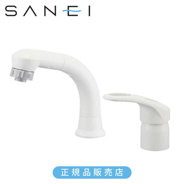SANEI K37610EJV シャワーヘッド SANEI サンエイ シングルスプレー混合栓（洗髪用）K37610EJV-13 通常