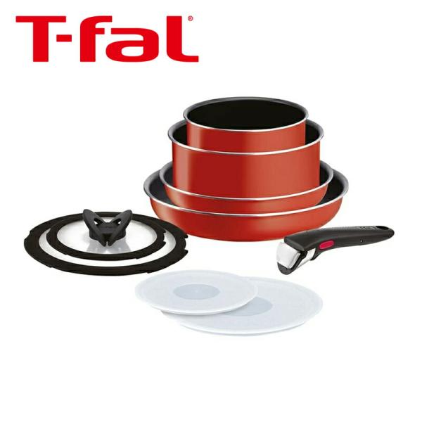 T-fal（ティファール） インジニオ・ネオパプリカレッドセット9 レッド