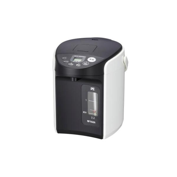 TIGER 電気ポット PIQ-A221 ホワイト とく子さん タイガー VE電気まほうびん PIQ-A221-W （ホワイト