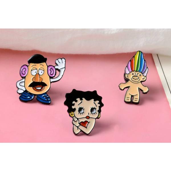 ピンバッジ ブローチ アニメ モチーフ Mr ポテトヘッド ベティ ブープ トロール人形 ピンブローチ メンズ レディース ラペルピン バッジ アクセサリー Buyee Buyee Japanese Proxy Service Buy From Japan Bot Online
