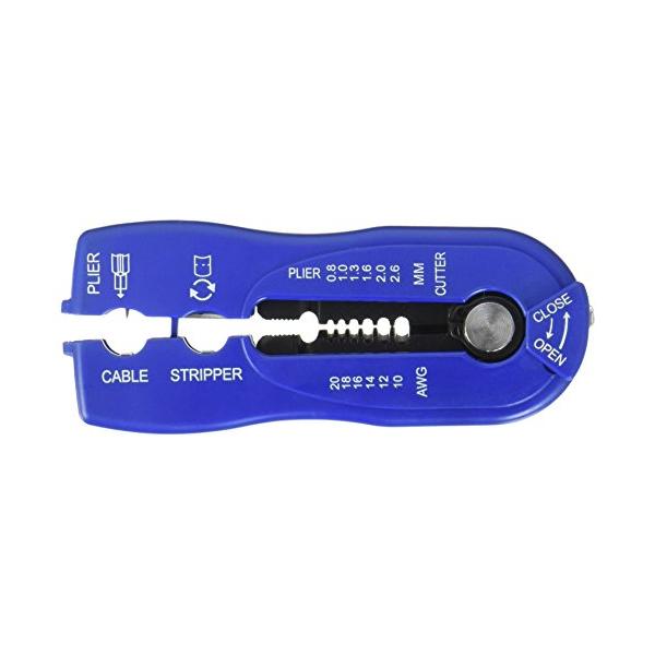 エスコ 0.8-2.6mm2ワイヤーストリッパー EA580SA :s-4548745918656-20230402:MK SELECT EC店 通販 エスコ 0.8-2.6mm2ワイヤーストリッパー EA580SA