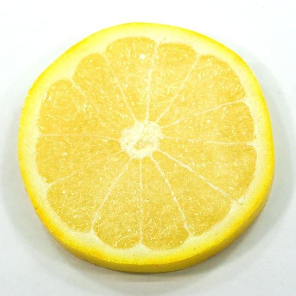 食べちゃいそうな食品サンプルコースター　グレープフルーツ
