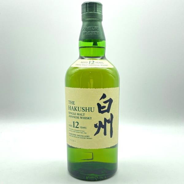 SUNTORY サントリー ウイスキー 白州12年 ホログラムシール有り SUNTORY サントリー ウイスキー 白州12年 ホログラムシール有り