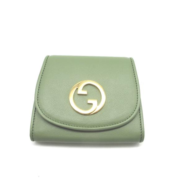 GUCCI グッチ 二つ折り財布 インターロッキングG 725219 レザー GUCCI グッチ 二つ折り財布 インターロッキングG 725219 レザー
