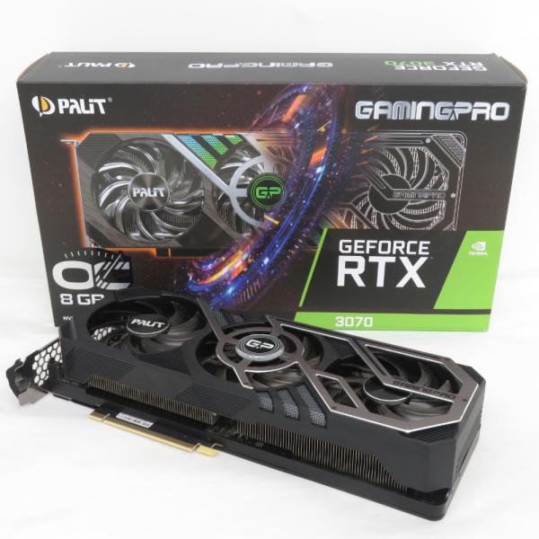 PALIT GAMING Pro RTX3070 oc8GB 動作品