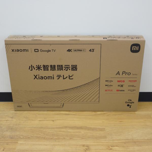Xiaomi シャオミ テレビ 43V型 4K対応液晶 チューナーレス Xiaomi シャオミ テレビ 43V型 4K対応液晶 チューナーレス