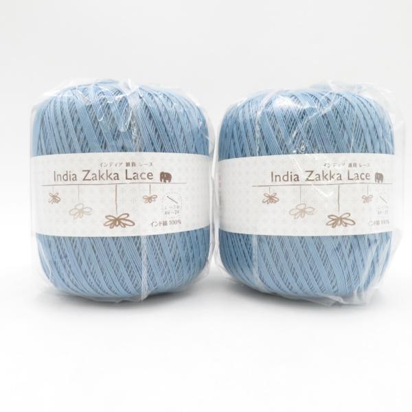 毛糸ピエロ India Zakka Lace インディア雑貨レース レース糸 2玉