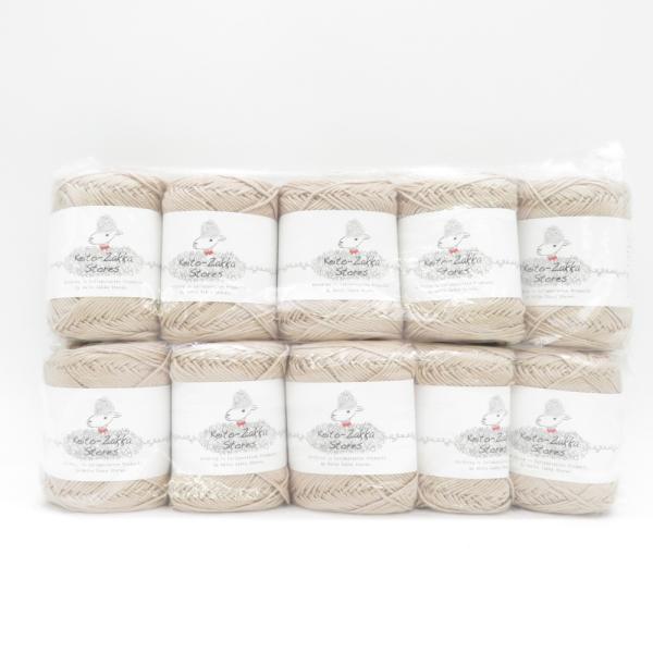 毛糸 毛糸ZAKKAストアーズ NEWコットンベビー 10玉セット 214番色