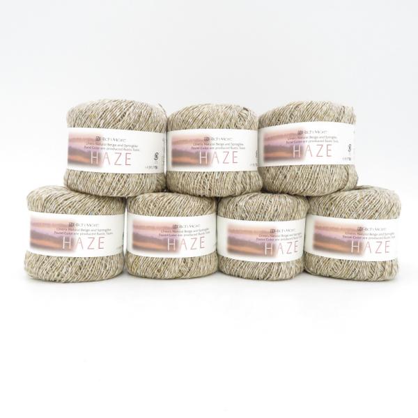 ハマナカ 毛糸 Rich More HAZE リッチモア ヘイズ 7玉  春夏毛糸 イタリア製 未使用品