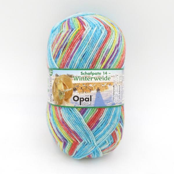 毛糸 Opal  オパール シャーフパーテ14 Schafpate 14 col.11194 ソックスヤーン 秋冬 未使用品