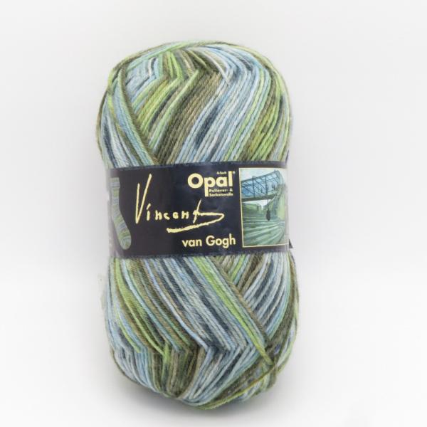 毛糸 Opal オパール Van Gogh (ヴァン・ゴッホ) 4ply 5434番色 98g ソックヤーン 未使用品
