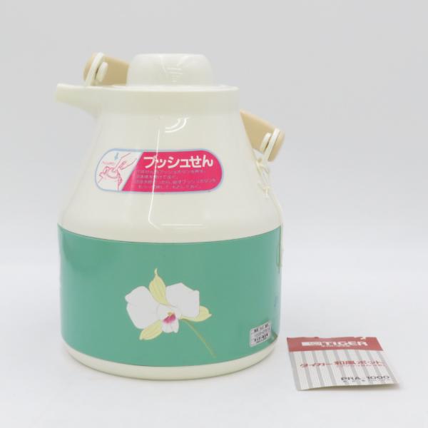 TIGER (タイガー) キッチン用品 卓上用 魔法瓶ポット 花万葉 洋蘭茶器セット 当時物 未使用品 外箱・タグ付き GRA-100A 【キモノオフ野々市若松店】 楽天市場】TIGER (タイガー) キッチン用品 卓上用 魔法瓶ポット 花万葉