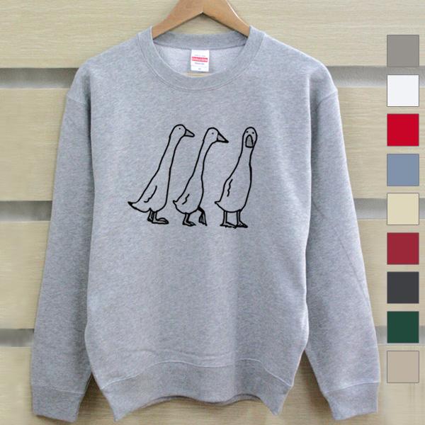 スウェット トレーナー メンズ レディース 裏毛 防寒 秋冬 長袖