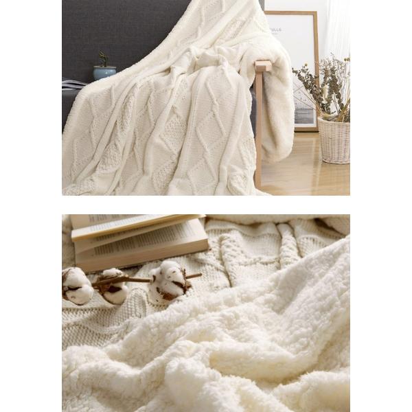 セール ひざ掛け Lサイズ ケーブル ニット ブランケット 北欧 大判 おしゃれ 無地 毛布 膝掛け インテリア 防寒 寝具 布団 ボア Buyee Buyee Japanese Proxy Service Buy From Japan Bot Online