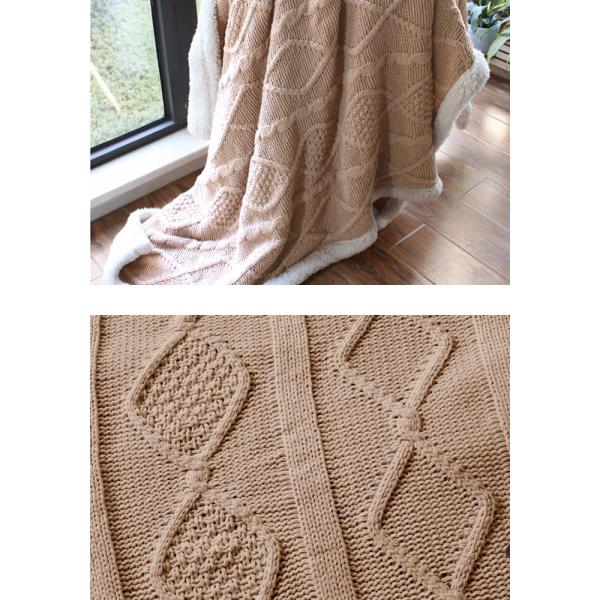セール ひざ掛け Lサイズ ケーブル ニット ブランケット 北欧 大判 おしゃれ 無地 毛布 膝掛け インテリア 防寒 寝具 布団 ボア Buyee 日本代购平台 产品购物网站大全 Buyee一站式代购 Bot Online