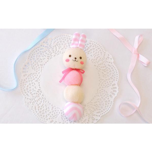 手作りプレゼント 出産祝いにも 手芸キット 赤ちゃん ベビー キッズのおもちゃ くねくね うさぎさん 代購幫