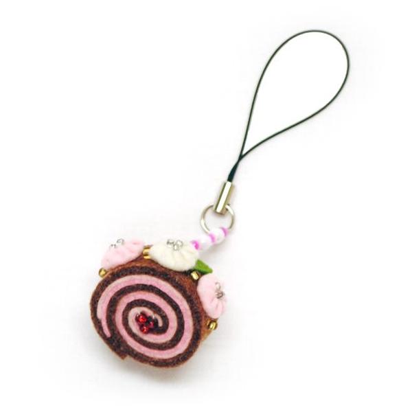 宅配便 メール便 選択ｏｋ 手芸キット カット済みフェルトでかんたん スイーツ手作りストラップ チョコロール 生地カット済み基本キット Buyee Servicio De Proxy Japones Buyee Compra En Japon