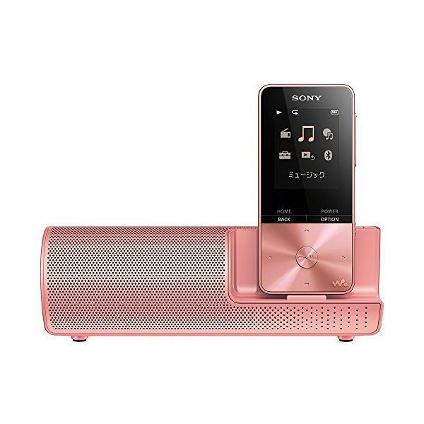 ソニー ウォークマン Sシリーズ 4GB NW-S313K : MP3プレーヤー Bluetooth対応 最大52時間連続再生 イヤホン/スピーカー付属 ライトピンク NW-S313K PI