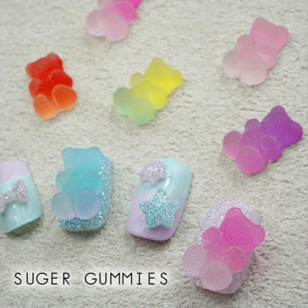 シュガーグミ 2個 プニプニ ソフト 砂糖 クマ くま ベアグミ ベアーグミ グミネイル グミ ネイル ハンドメイド Dejapan Bid And Buy Japan With 0 Commission